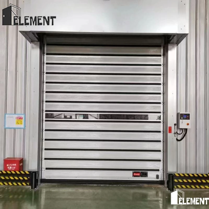 Porte rapide en aluminium