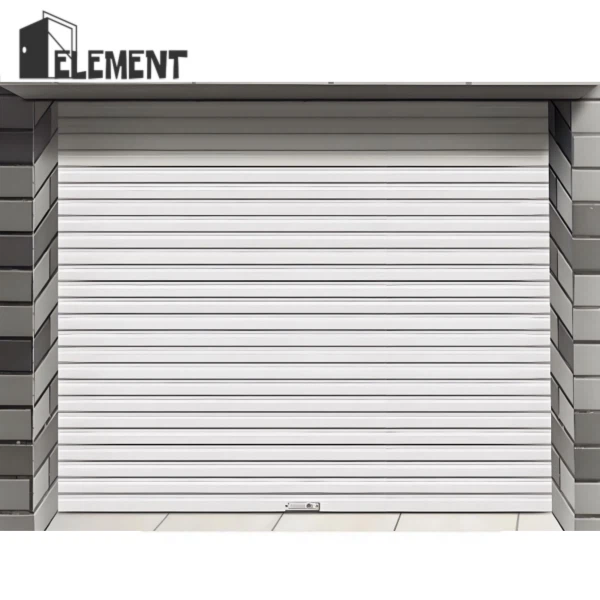 Porte de garage automatique à volet roulant